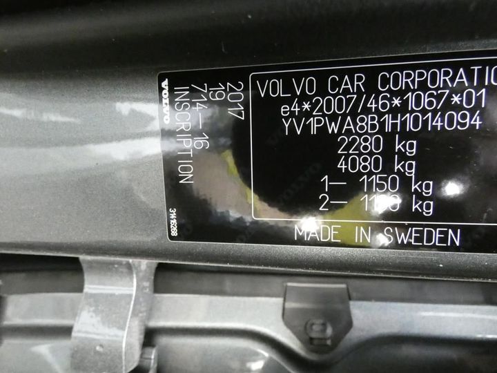 Photo 4 VIN: YV1PWA8B1H1014094 - VOLVO V90 