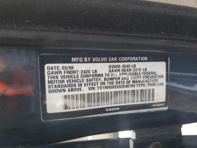 Photo 11 VIN: YV1RH592X62548760 - VOLVO S60 