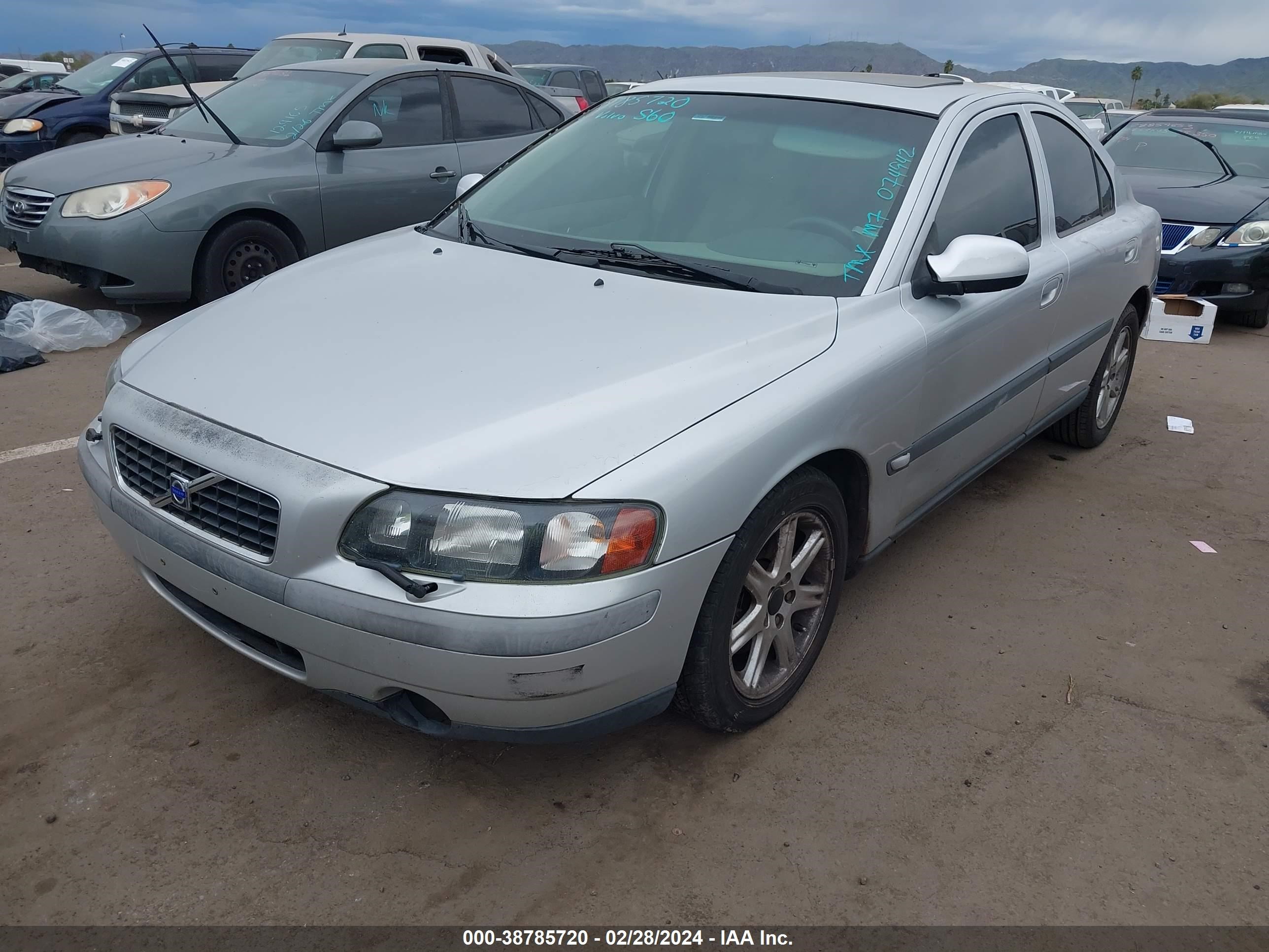 Photo 1 VIN: YV1RS58D512074942 - VOLVO S60 