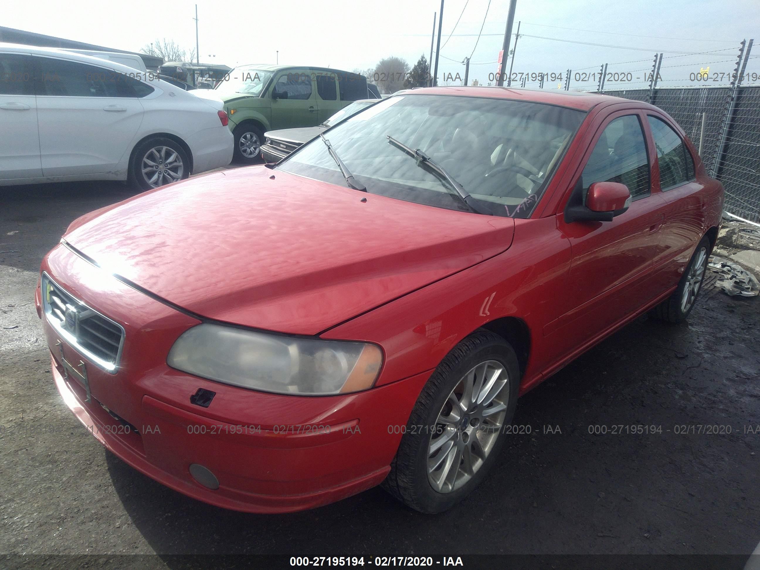 Photo 1 VIN: YV1RS592272608209 - VOLVO S60 