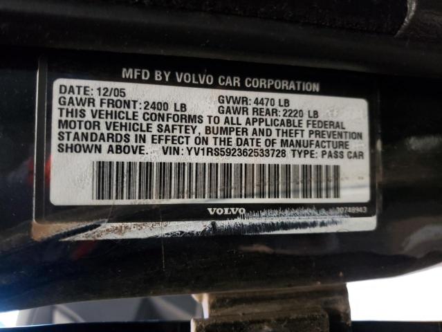 Photo 11 VIN: YV1RS592362533728 - VOLVO S70 