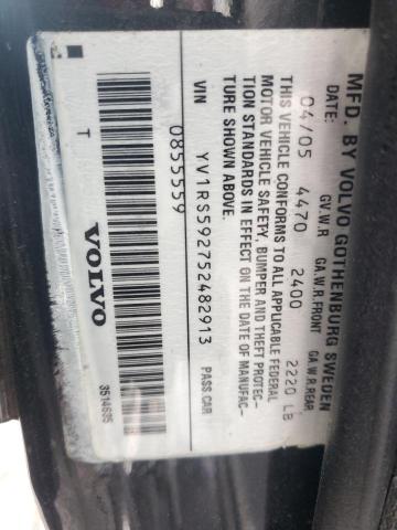 Photo 11 VIN: YV1RS592752482913 - VOLVO S80 