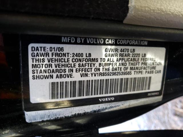 Photo 9 VIN: YV1RS592962539565 - VOLVO S60 