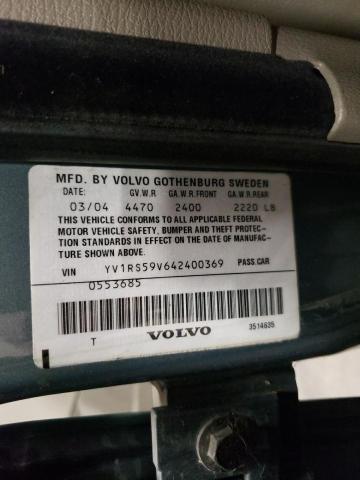 Photo 11 VIN: YV1RS59V642400369 - VOLVO S60 