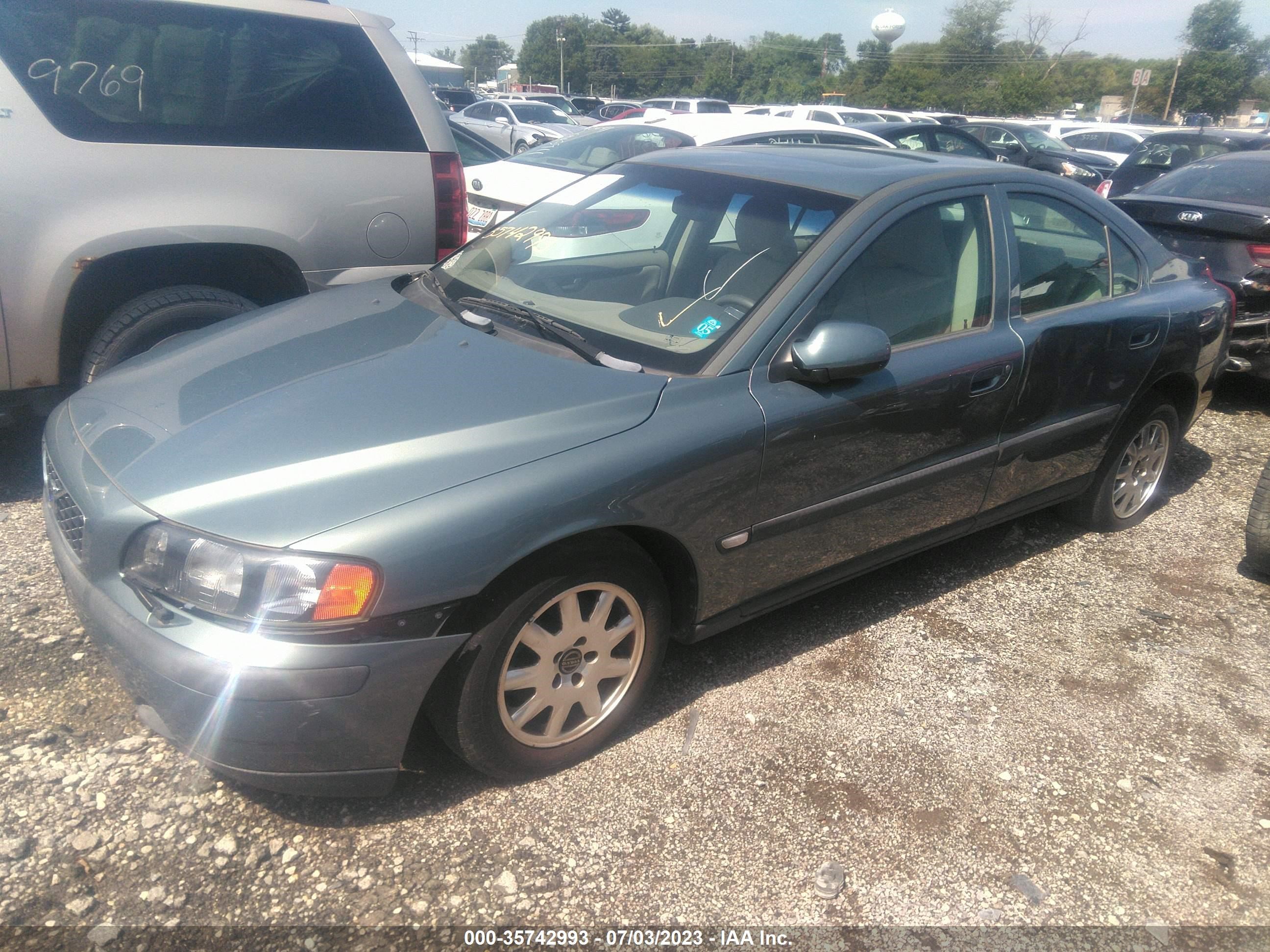 Photo 1 VIN: YV1RS61R012052617 - VOLVO S60 