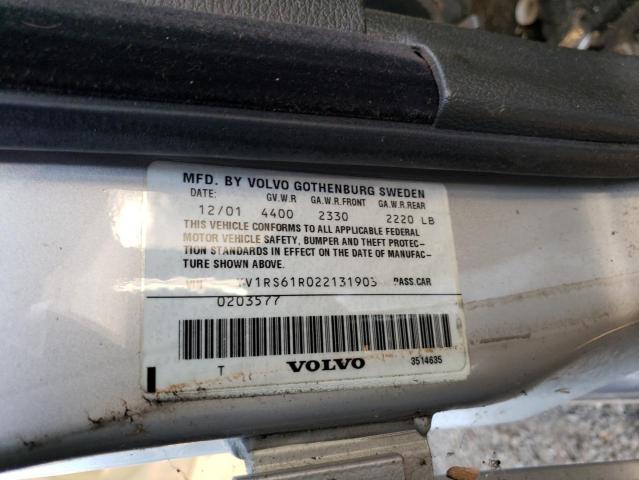 Photo 11 VIN: YV1RS61R022131903 - VOLVO S60 