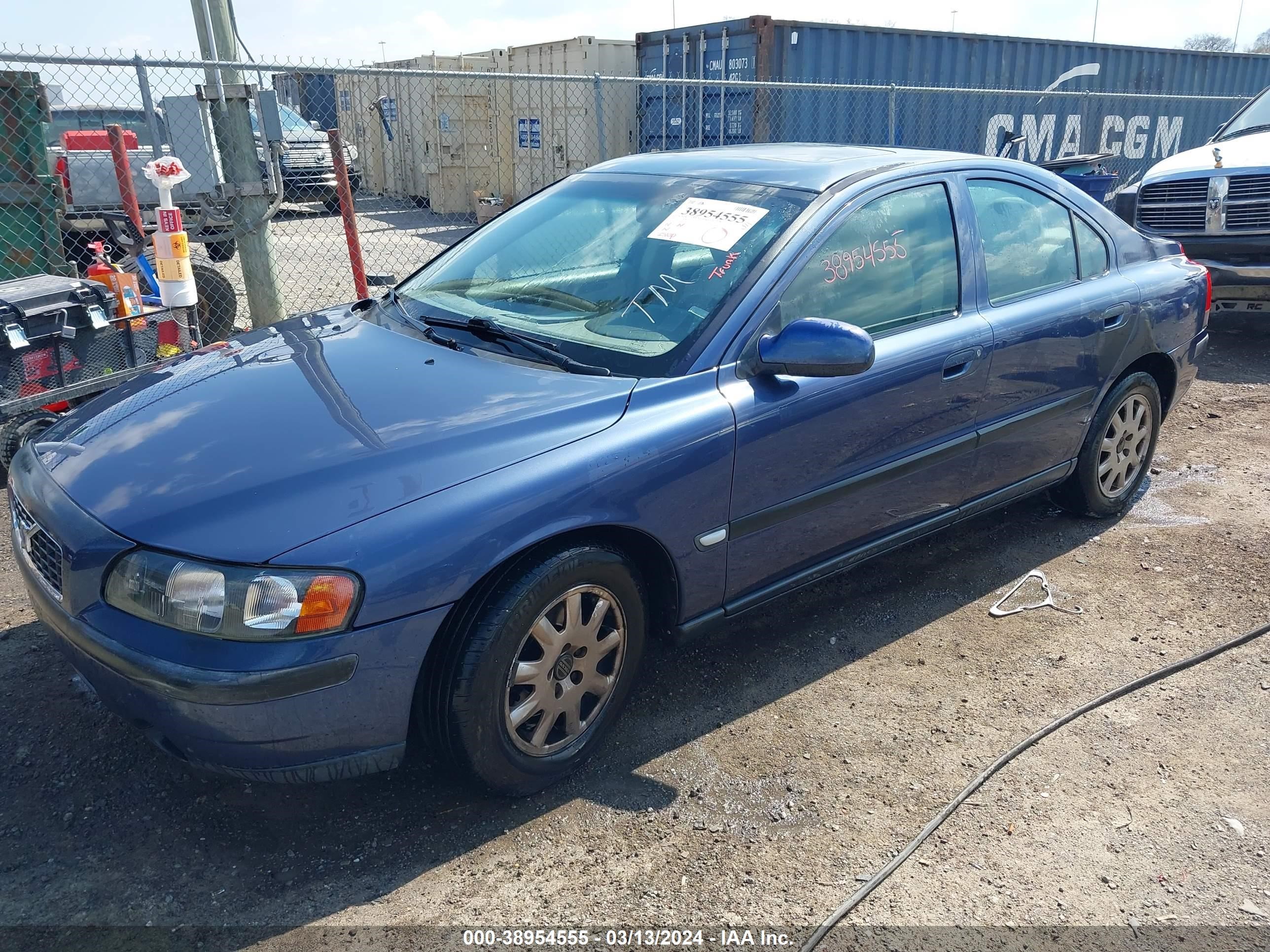 Photo 1 VIN: YV1RS61R212038427 - VOLVO S60 