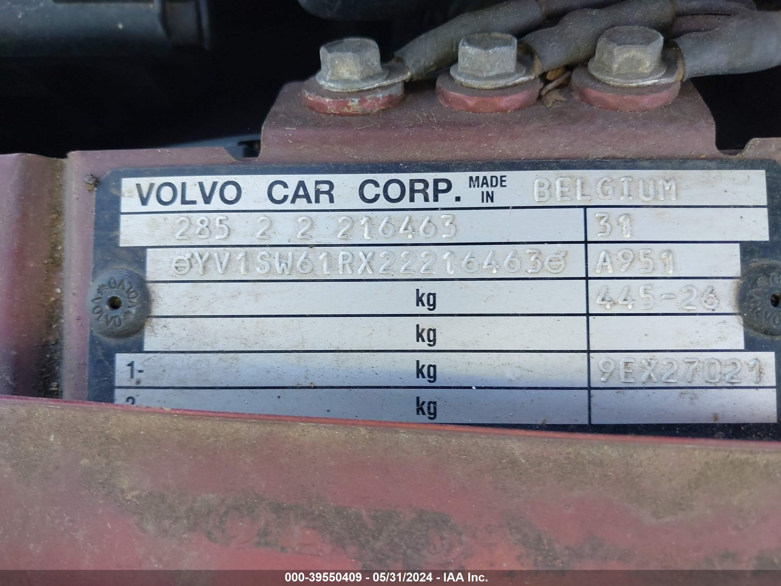 Photo 8 VIN: YV1SW61RX22216463 - VOLVO V70 