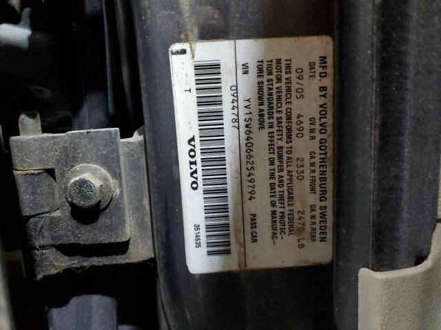 Photo 12 VIN: YV1SW640662549794 - VOLVO V70 