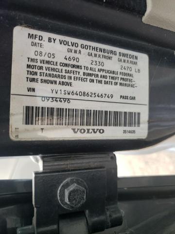 Photo 11 VIN: YV1SW640862546749 - VOLVO V70 