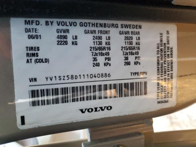 Photo 11 VIN: YV1SZ58D111040886 - VOLVO V70 