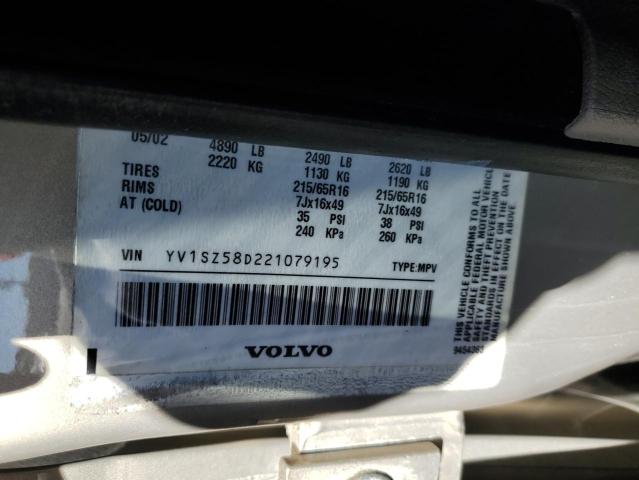 Photo 12 VIN: YV1SZ58D221079195 - VOLVO V70 XC 