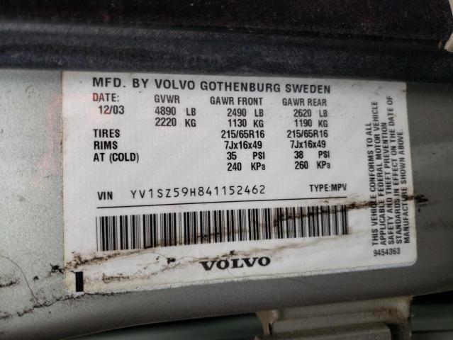 Photo 9 VIN: YV1SZ59H841152462 - VOLVO XC70 