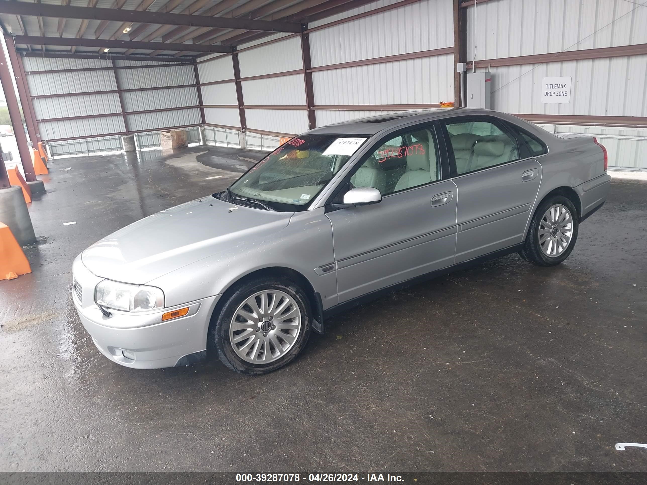 Photo 1 VIN: YV1TH592061440286 - VOLVO S80 