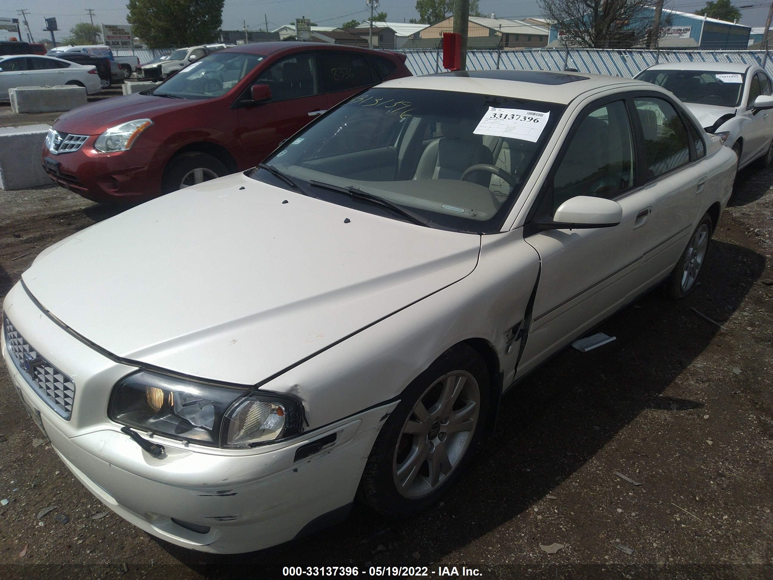 Photo 1 VIN: YV1TH592061445777 - VOLVO S80 