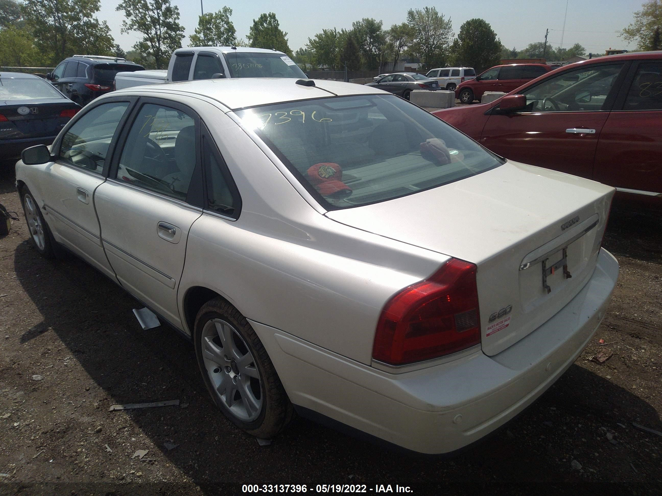 Photo 2 VIN: YV1TH592061445777 - VOLVO S80 