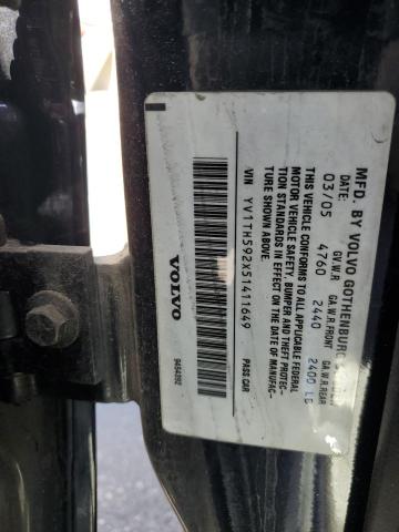 Photo 11 VIN: YV1TH592X51411649 - VOLVO S80 2.5T 