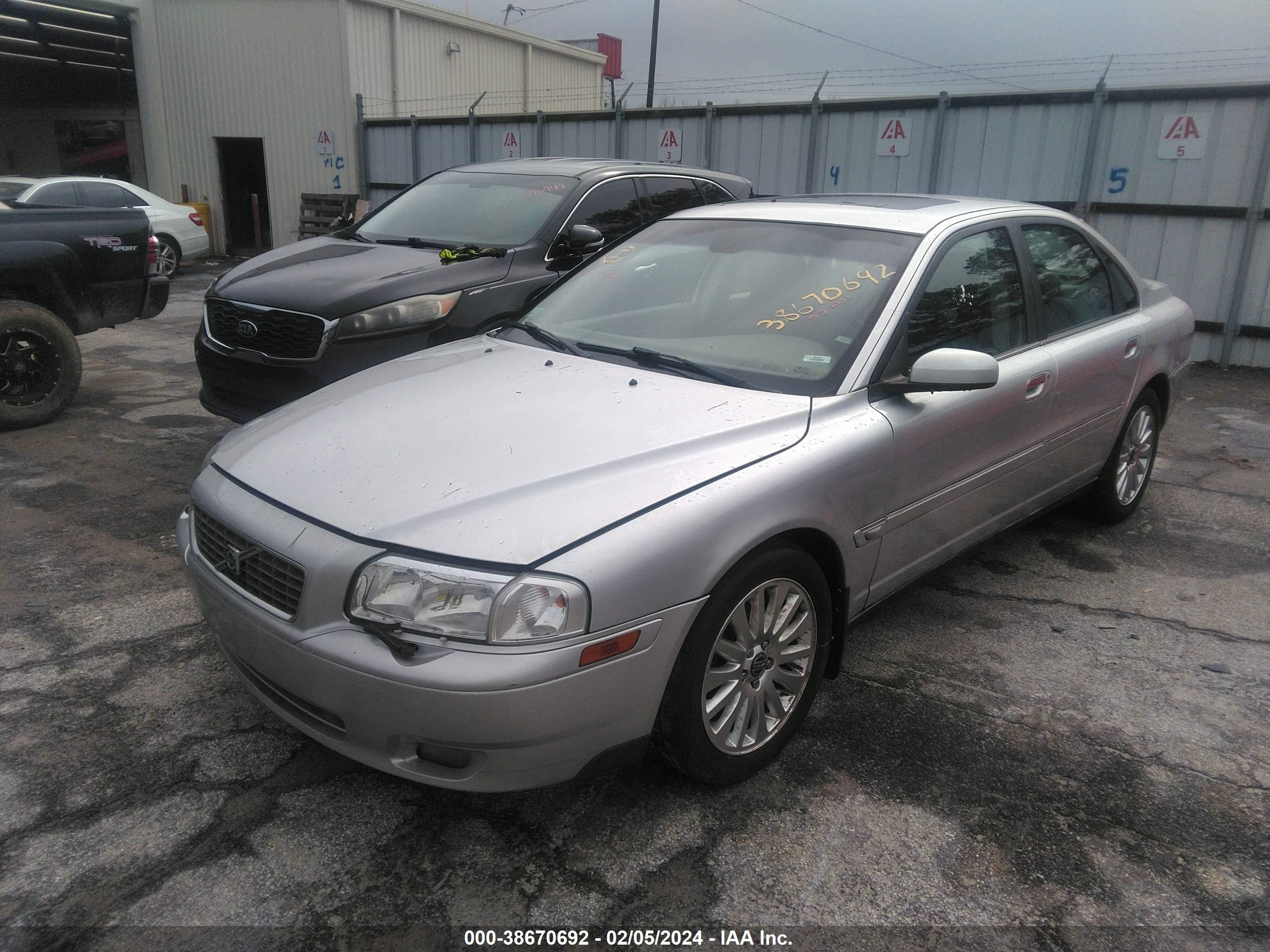 Photo 1 VIN: YV1TS592661441895 - VOLVO S80 