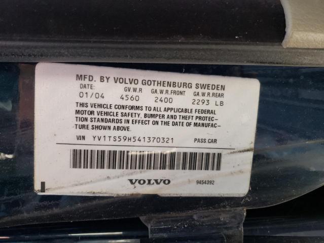 Photo 12 VIN: YV1TS59H541370321 - VOLVO S80 2.5T 