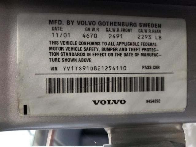 Photo 11 VIN: YV1TS91D821254110 - VOLVO S80 T6 TUR 