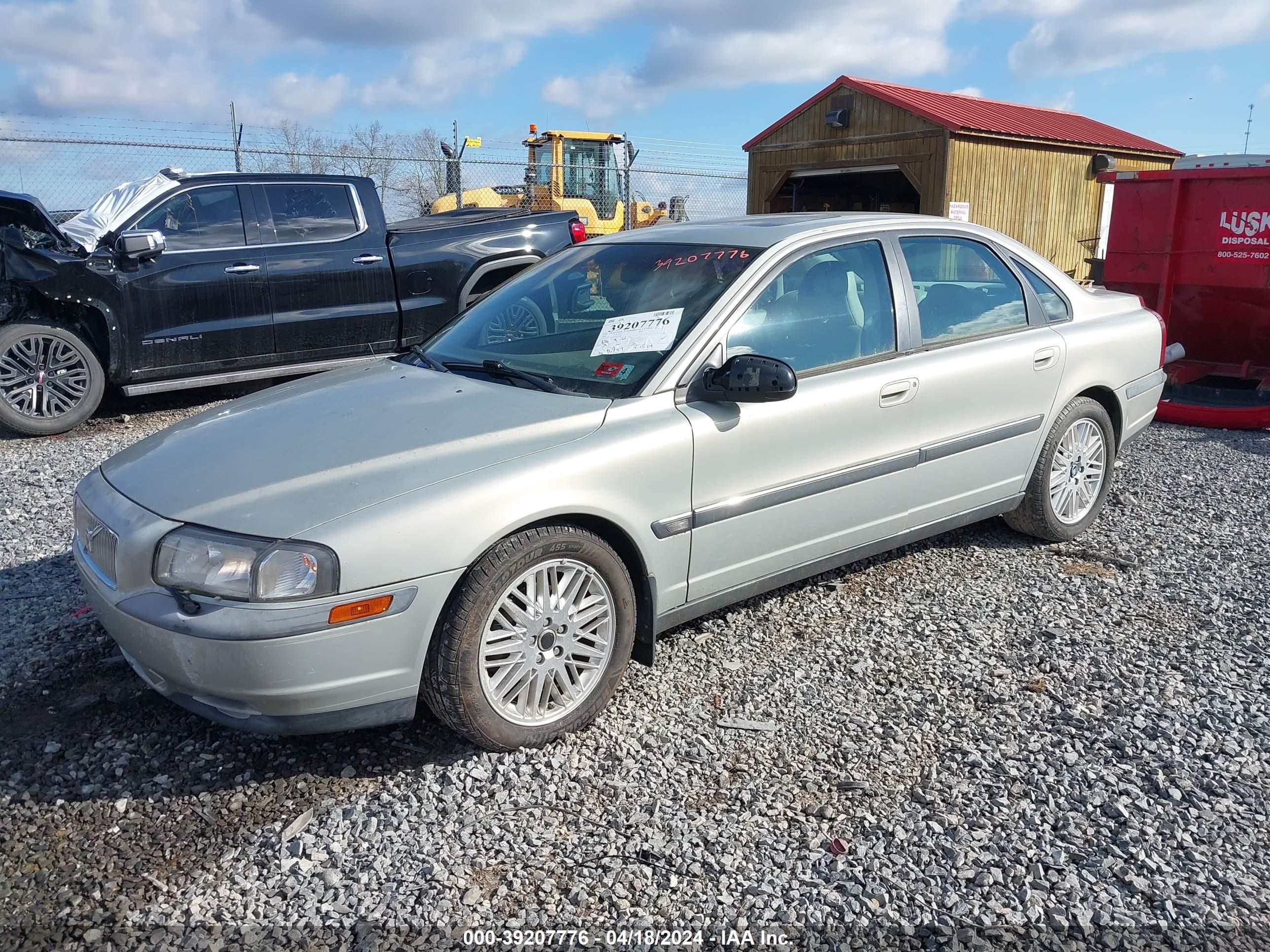 Photo 1 VIN: YV1TS94D5Y1093266 - VOLVO S80 