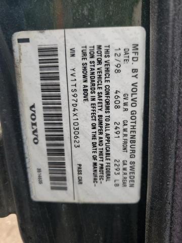 Photo 11 VIN: YV1TS97D4X1030623 - VOLVO S80 