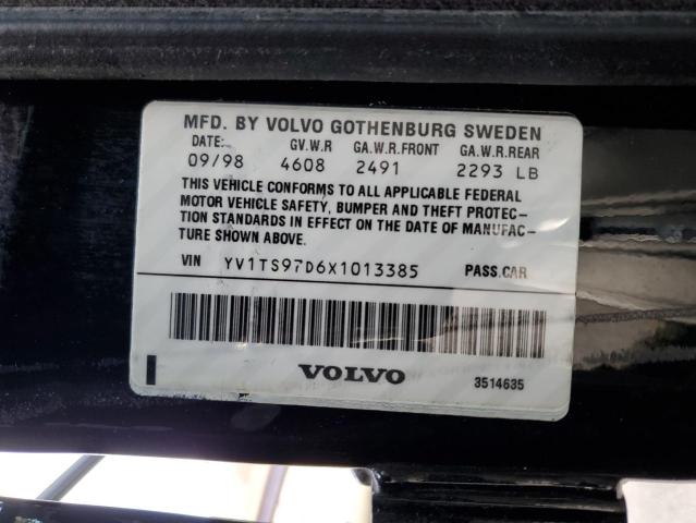 Photo 11 VIN: YV1TS97D6X1013385 - VOLVO S80 