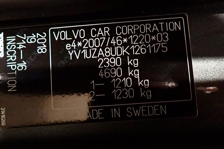 Photo 14 VIN: YV1UZA8UDK1261175 - VOLVO XC60 