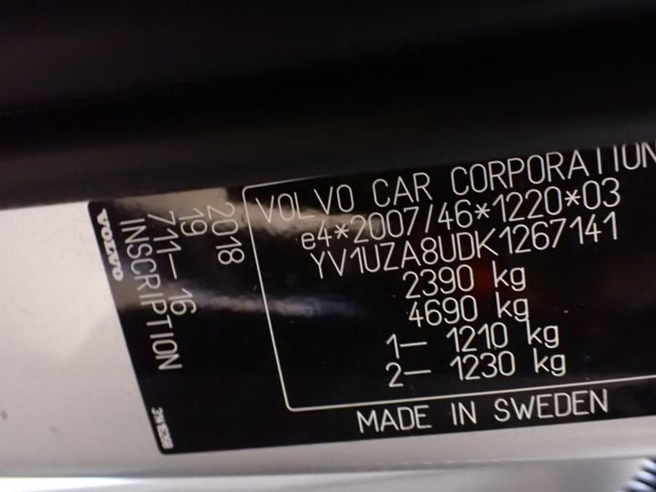 Photo 16 VIN: YV1UZA8UDK1267141 - VOLVO XC60 