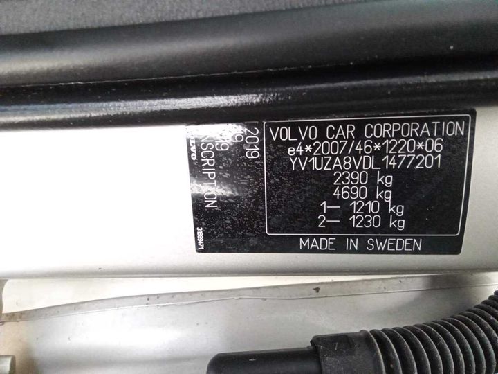 Photo 11 VIN: YV1UZA8VDL1477201 - VOLVO XC60 D4 GEARTRONIC 