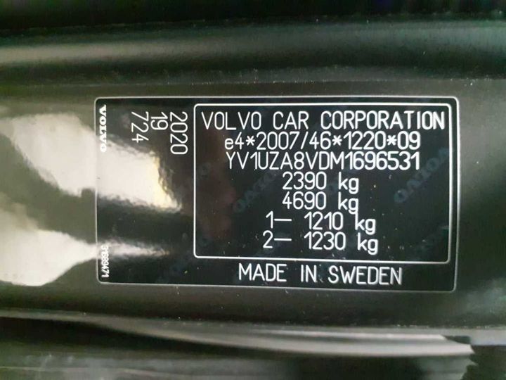 Photo 11 VIN: YV1UZA8VDM1696531 - VOLVO XC60 D4 GEARTRONIC 