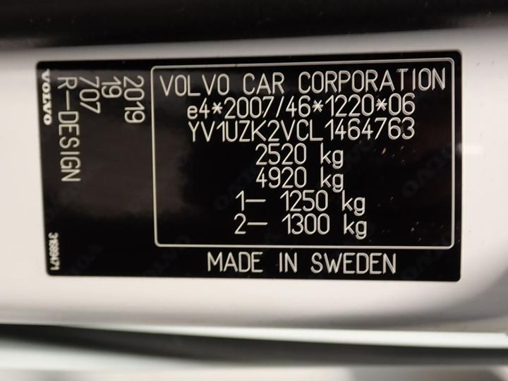 Photo 19 VIN: YV1UZK2VCL1464763 - VOLVO XC60 