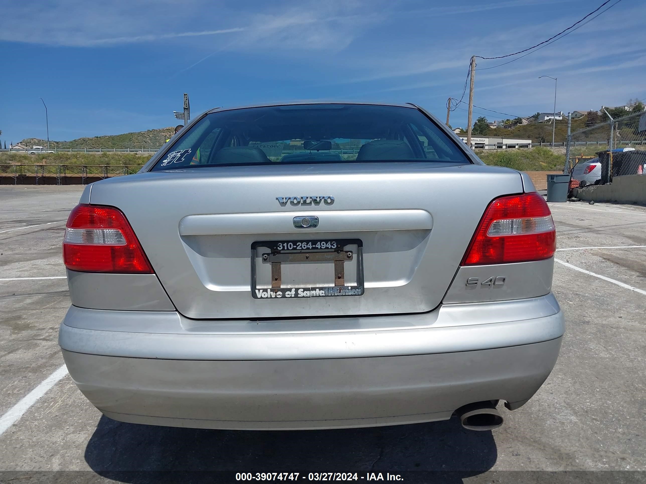 Photo 15 VIN: YV1VS27584F073336 - VOLVO S40 