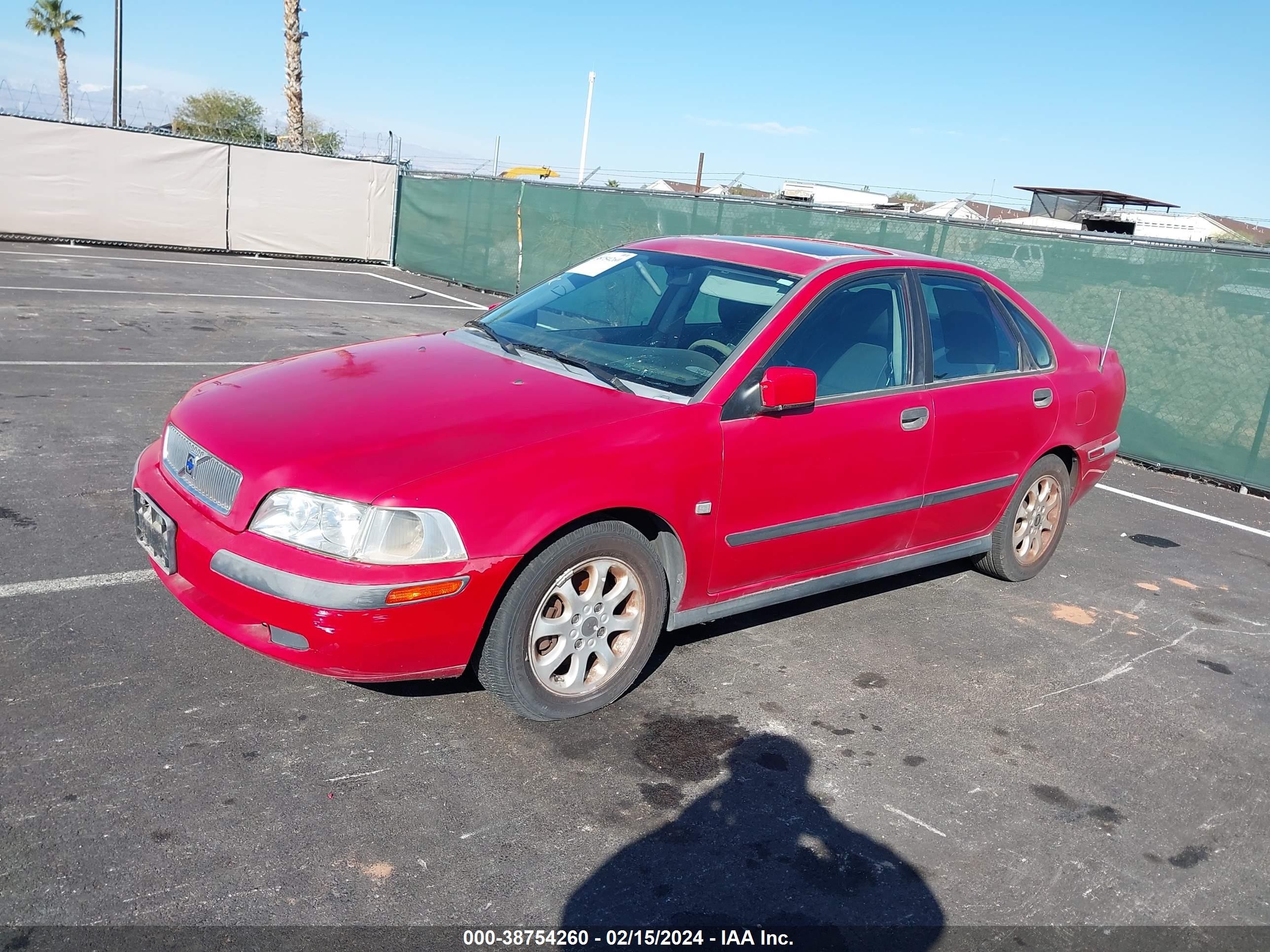 Photo 1 VIN: YV1VS29501F751019 - VOLVO S40 