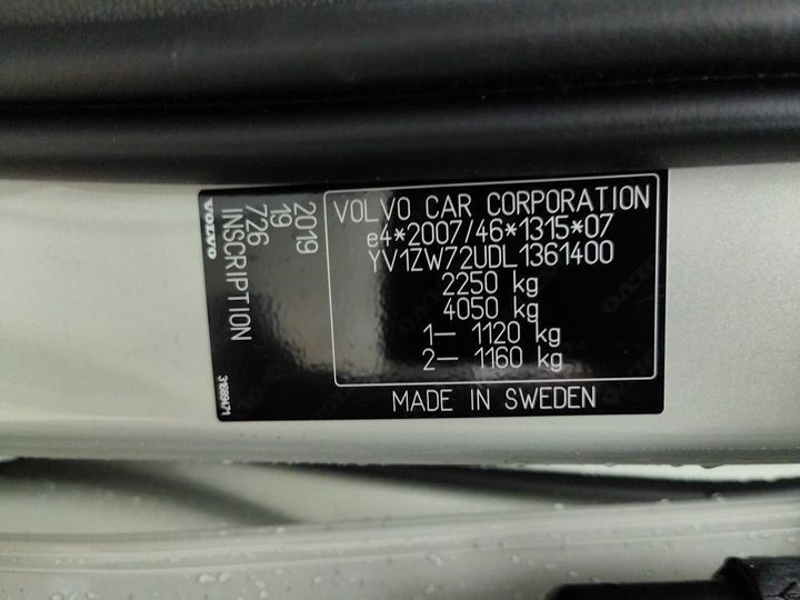 Photo 19 VIN: YV1ZW72UDL1361400 - VOLVO V60 '18 