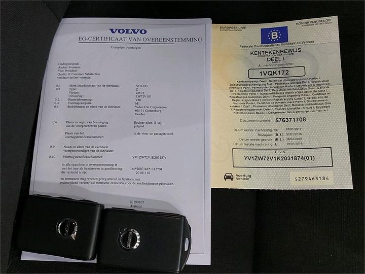 Photo 4 VIN: YV1ZW72V1K2031874 - VOLVO V60 