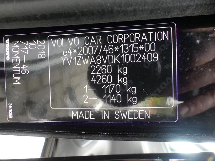 Photo 2 VIN: YV1ZWA8VDK1002409 - VOLVO V60 