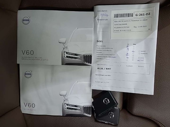 Photo 13 VIN: YV1ZWA8VDL2357908 - VOLVO V60 