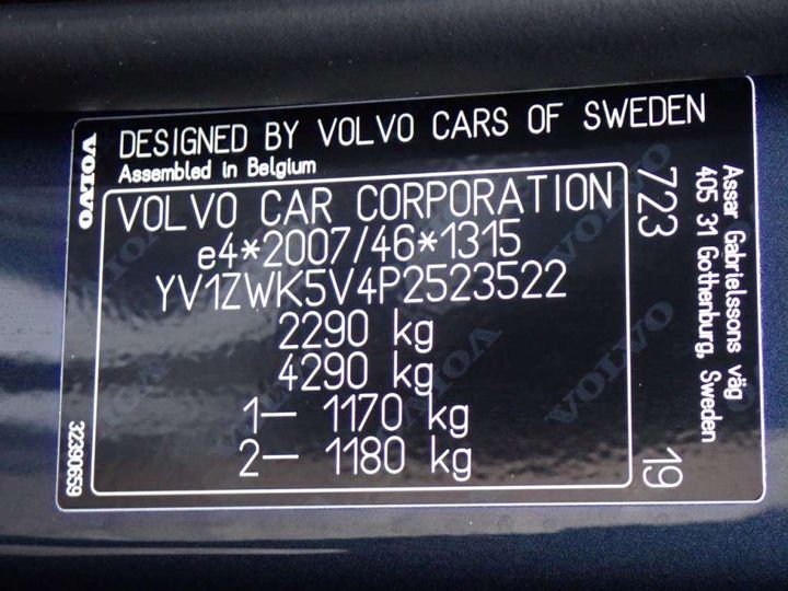 Photo 6 VIN: YV1ZWK5V4P2523522 - VOLVO V60 