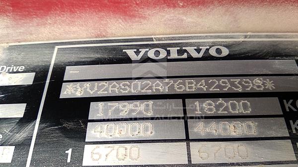 Photo 1 VIN: YV2AS02A76B429398 - VOLVO FH 440 