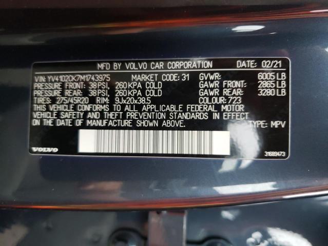 Photo 9 VIN: YV4102CK7M1743975 - VOLVO XC90 T5 MO 