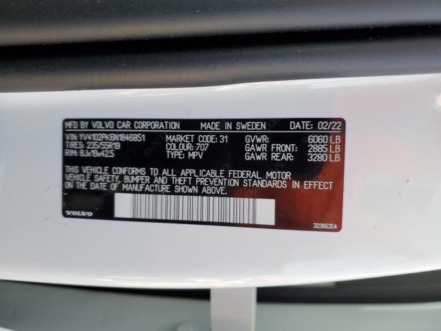 Photo 12 VIN: YV4102PK6N1846851 - VOLVO XC90 