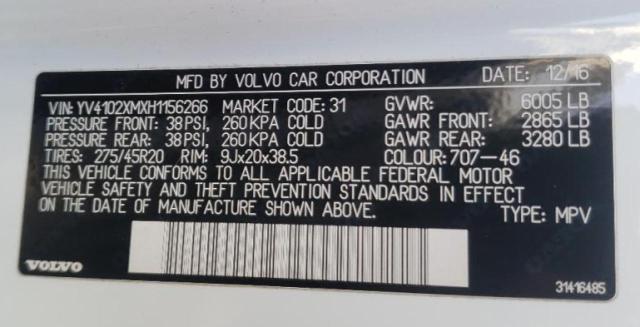 Photo 9 VIN: YV4102XMXH1156266 - VOLVO XC90 T5 