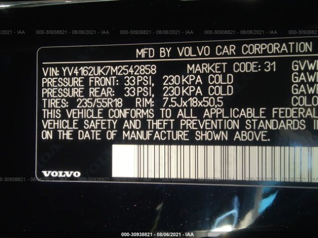 Photo 8 VIN: YV4162UK7M2542858 - VOLVO XC40 