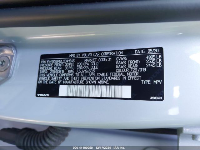 Photo 8 VIN: YV4162UM2L2341546 - VOLVO XC40 