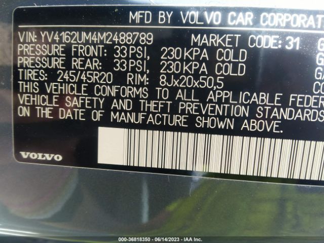 Photo 8 VIN: YV4162UM4M2488789 - VOLVO XC40 