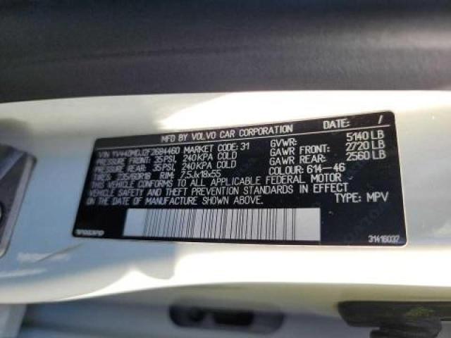 Photo 9 VIN: YV440MDJ2F2684460 - VOLVO XC60 