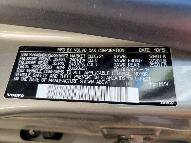 Photo 11 VIN: YV440MDKXG2845972 - VOLVO XC60 