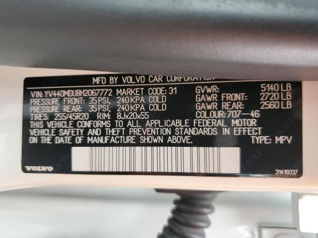 Photo 13 VIN: YV440MDU8H2067772 - VOLVO XC60 T5 IN 