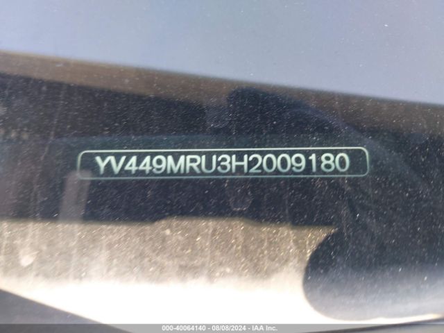 Photo 8 VIN: YV449MRU3H2009180 - VOLVO XC60 